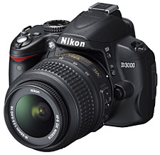 Nikon D3000 (credit : DCRP)