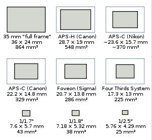 Perbedaan Sensor APS-C dengan Sensor Full Frame pada Kamera