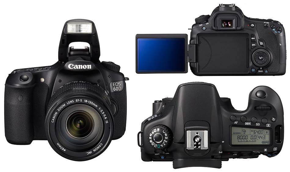 Perbedaan antara Canon EOS 650D, 600D dan 60D – dunia digital