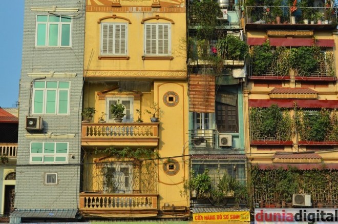 Rumah-rumah di Hanoi